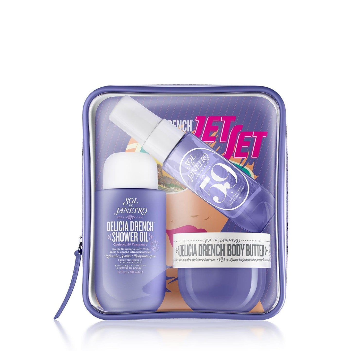 Delícia Drench™ Jet Set - Wylde Grey