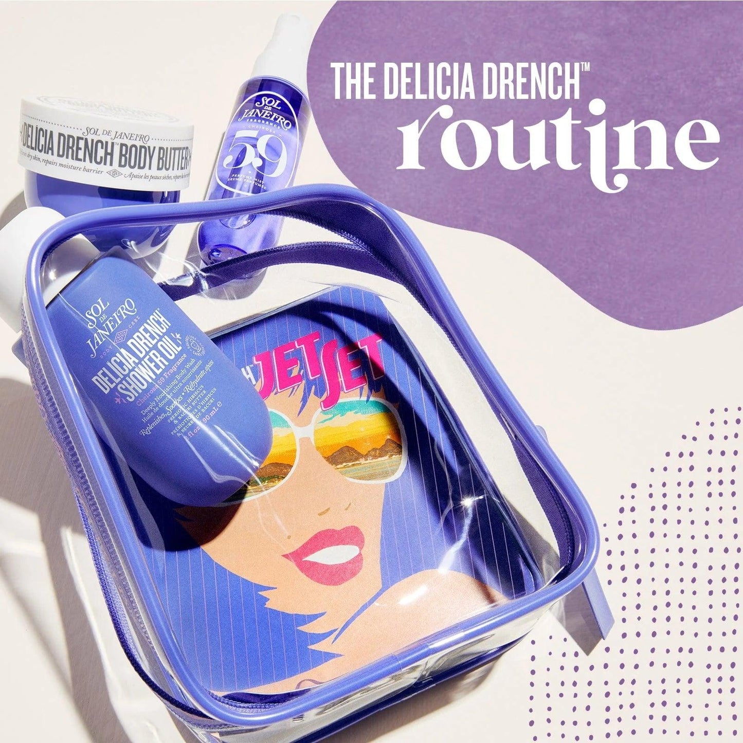 Delícia Drench™ Jet Set - Wylde Grey