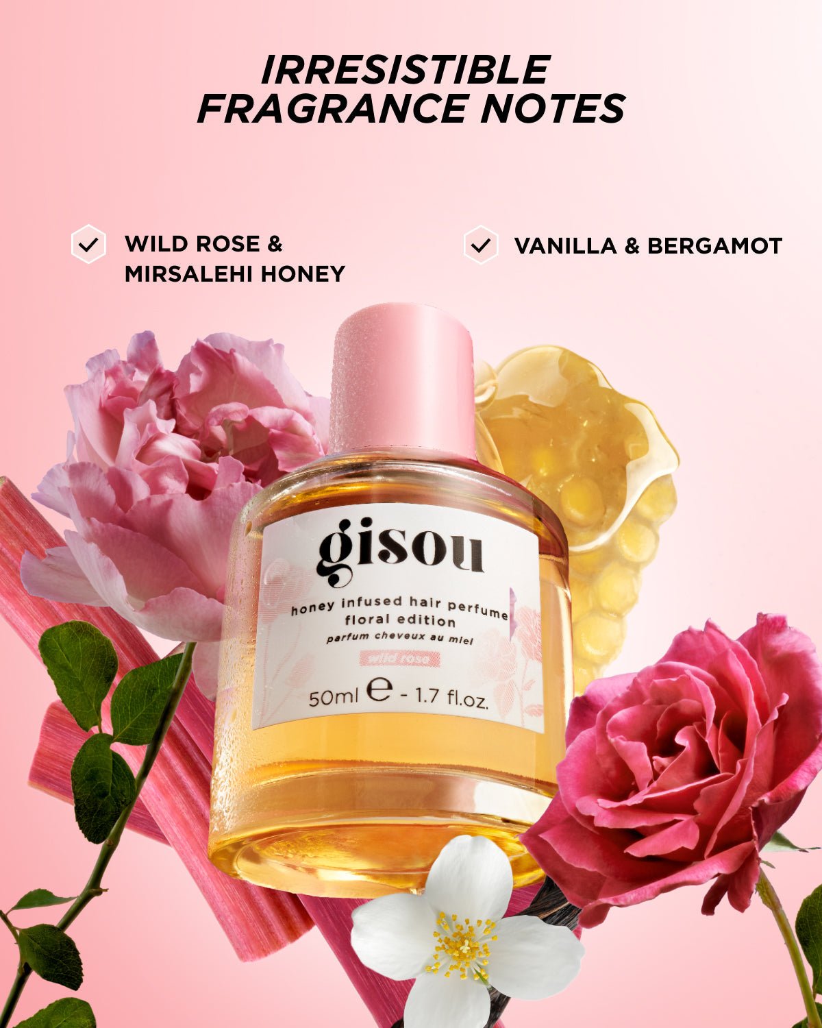 Honey Infused Hair Perfume Mini - Wylde Grey