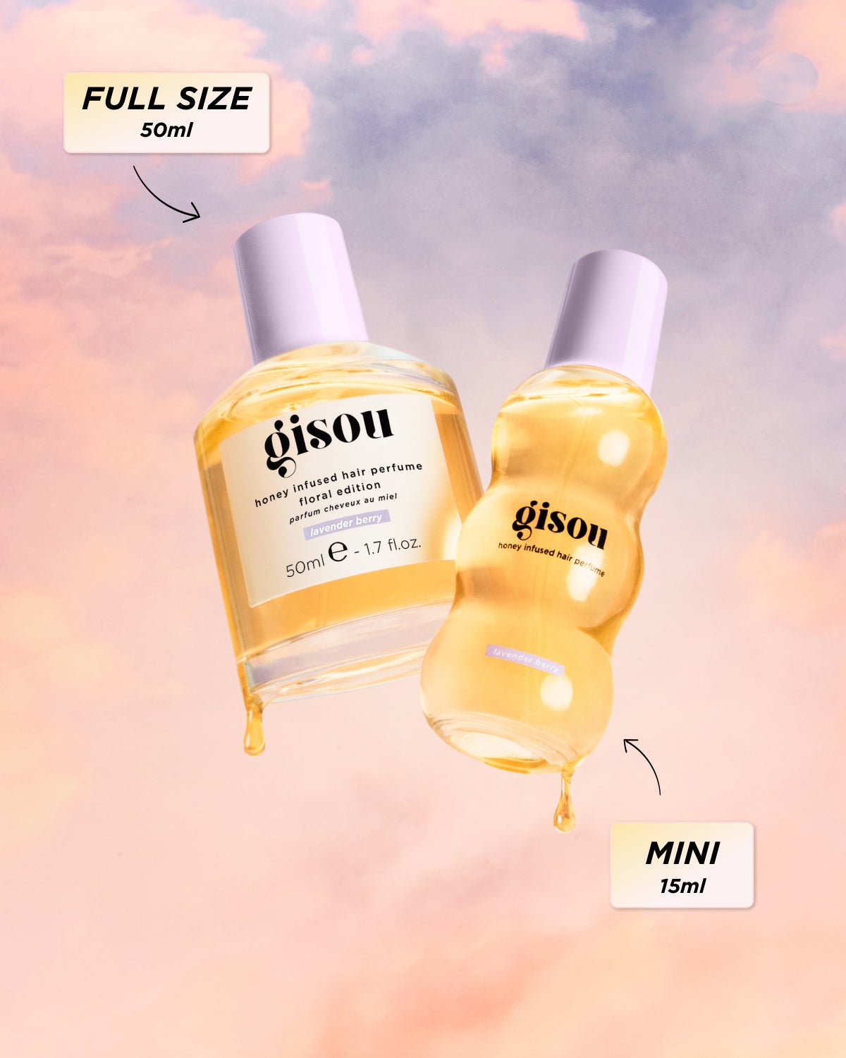 Honey Infused Hair Perfume Mini - Wylde Grey