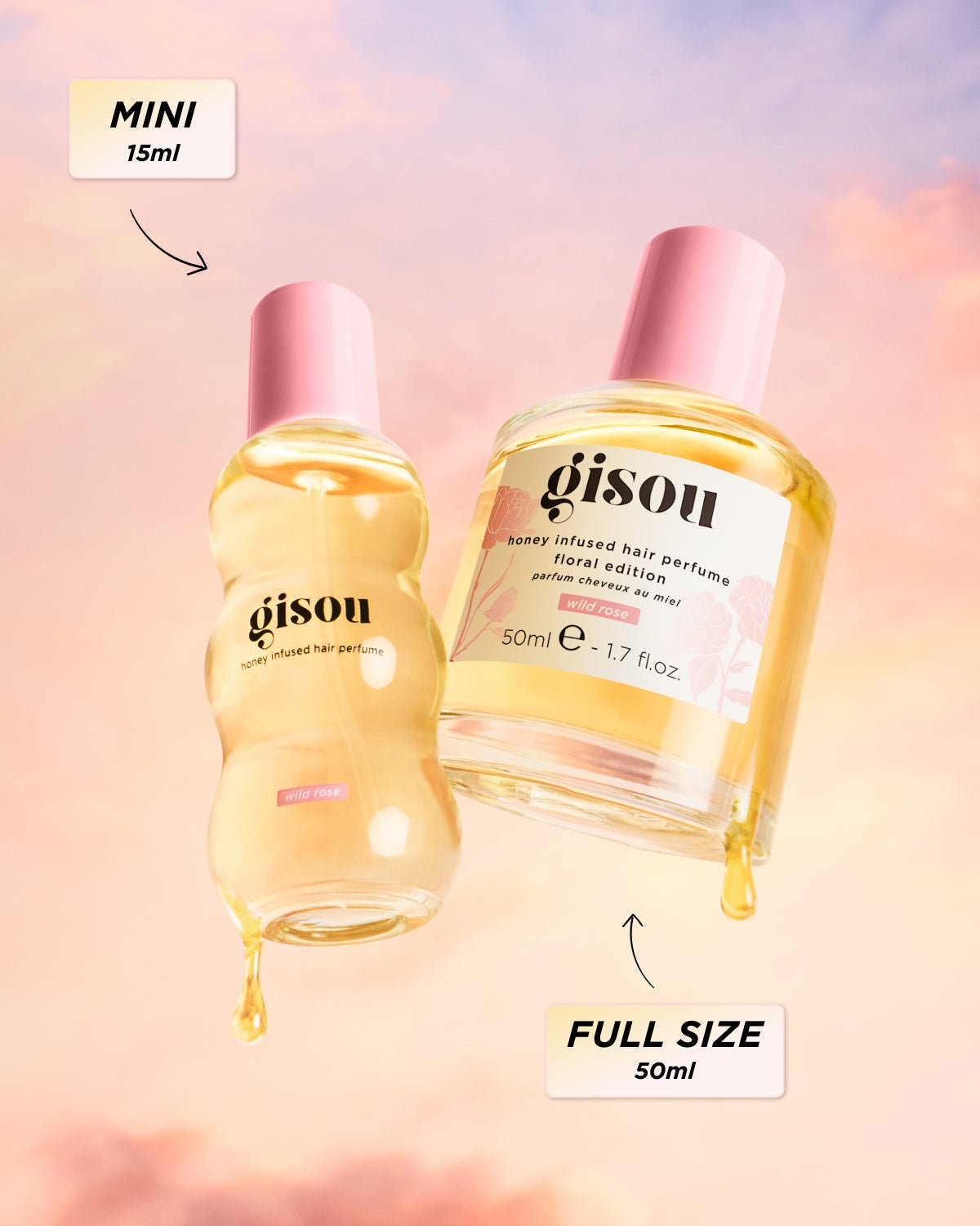 Honey Infused Hair Perfume Mini - Wylde Grey