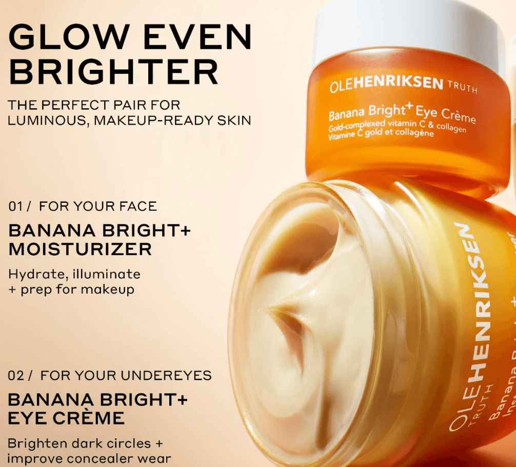 OLEHENRIKSEN Banana Bright+ Vitamin C Eye Crème for Dark Circles - Wylde Grey