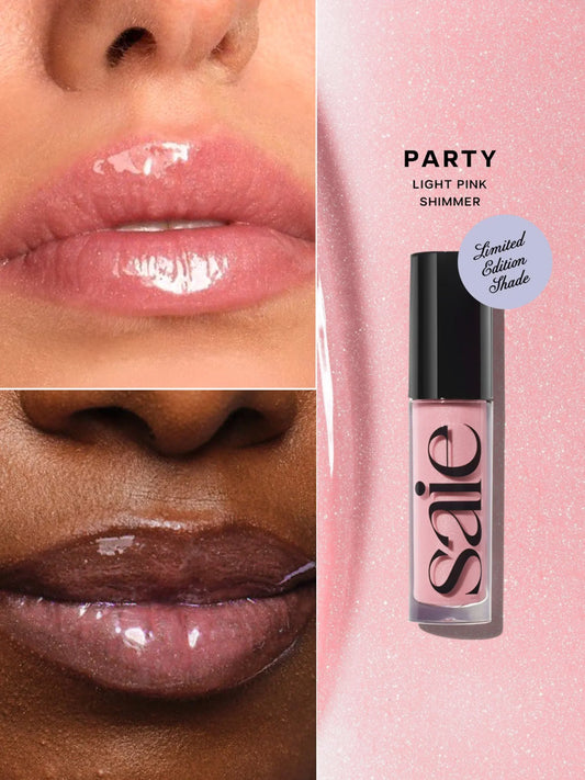 Saie Glossybounce Duo - Saie - Lip Oil - Bounce & Party - Wylde Grey