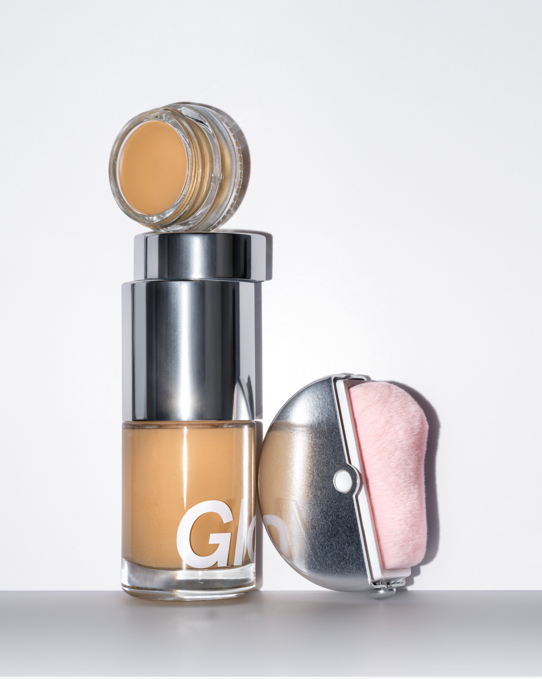Foundation Brush Mastery with Glossier Stretch Face Brush