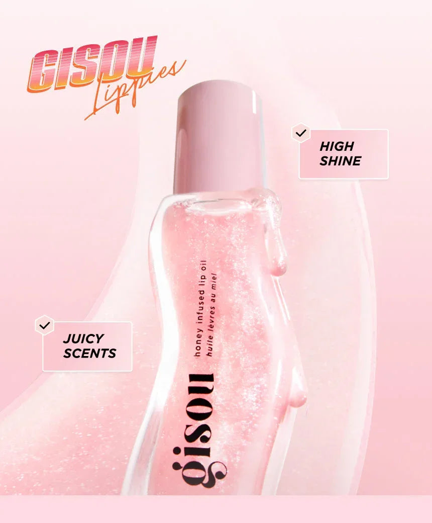 Gisou Honey Infused Lip Oil - Gisou - Honey Infused - Vanilla Glaze - Wylde Grey