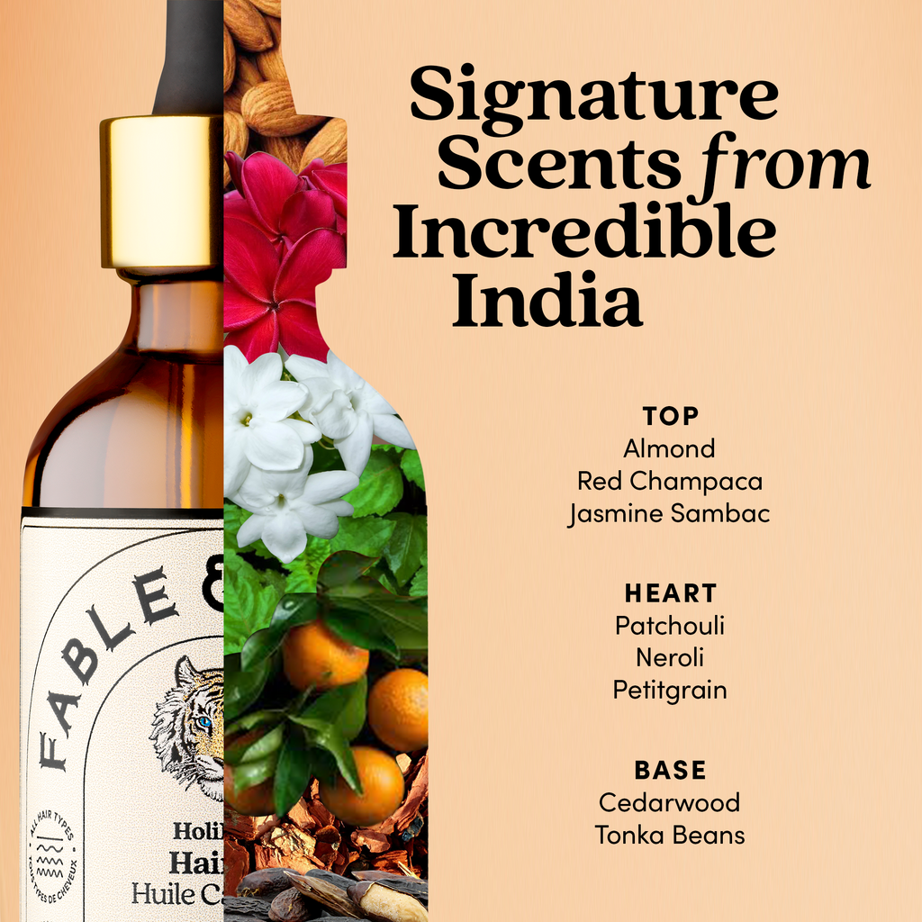 Fable & Mane HoliRoots Hair Oil - fableandmane - Hair Treatment - Original: 55ml / 1.8 FL oz - Wylde Grey