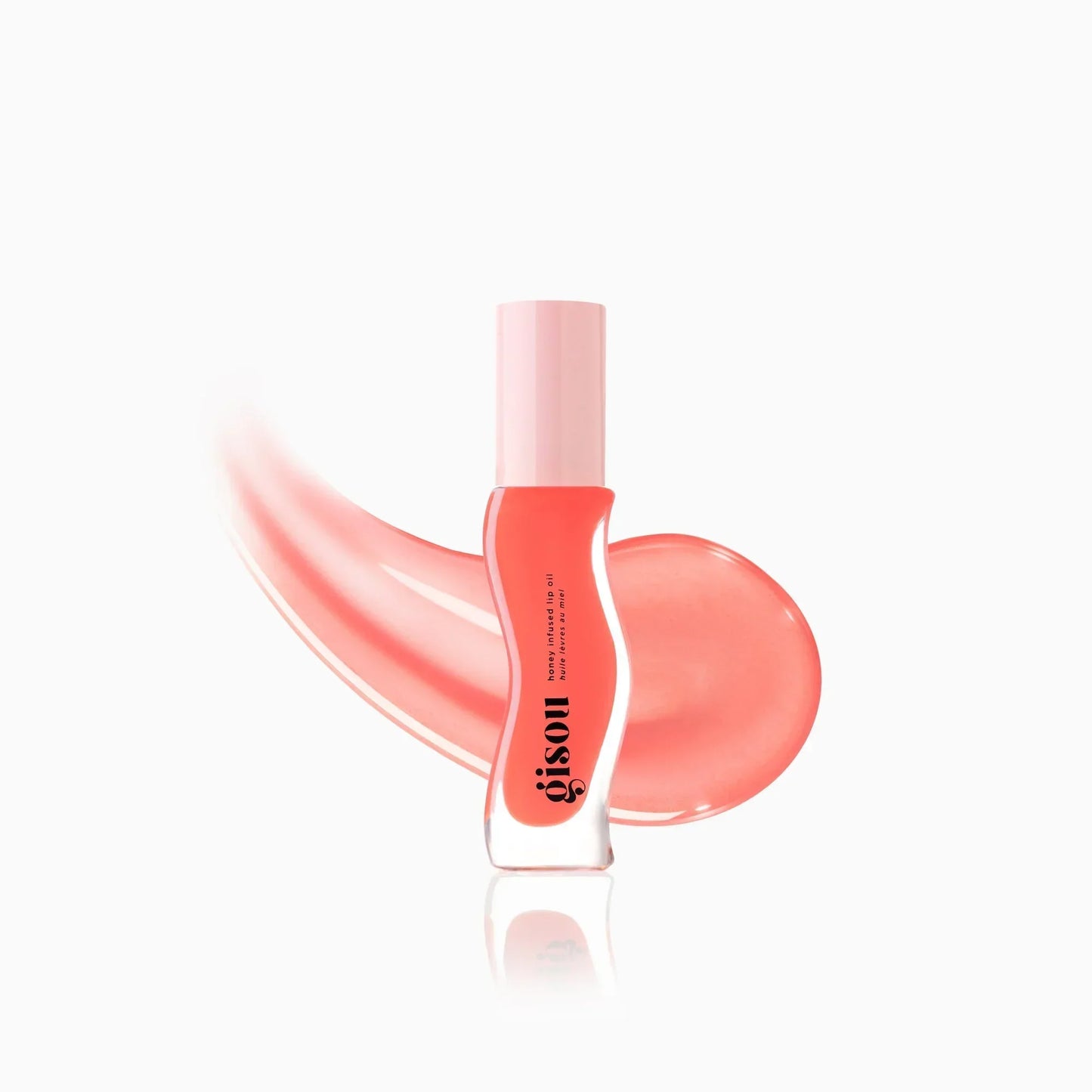 Peach lip oil.
