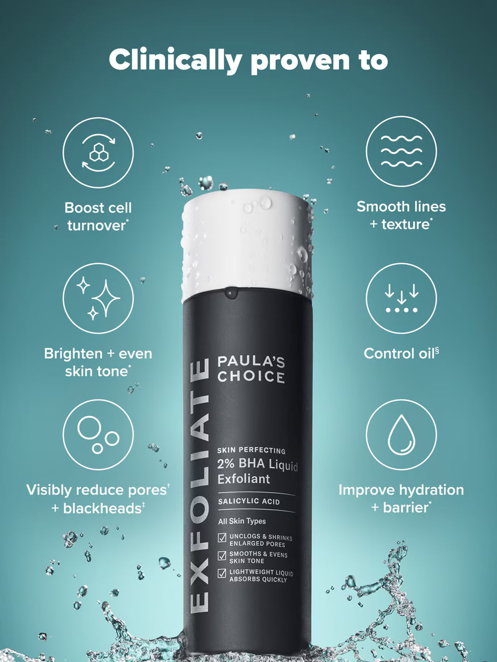 Paula's Choice 2% BHA Liquid Exfoliant - Paula's Choice - Skincare - Default Title - Wylde Grey