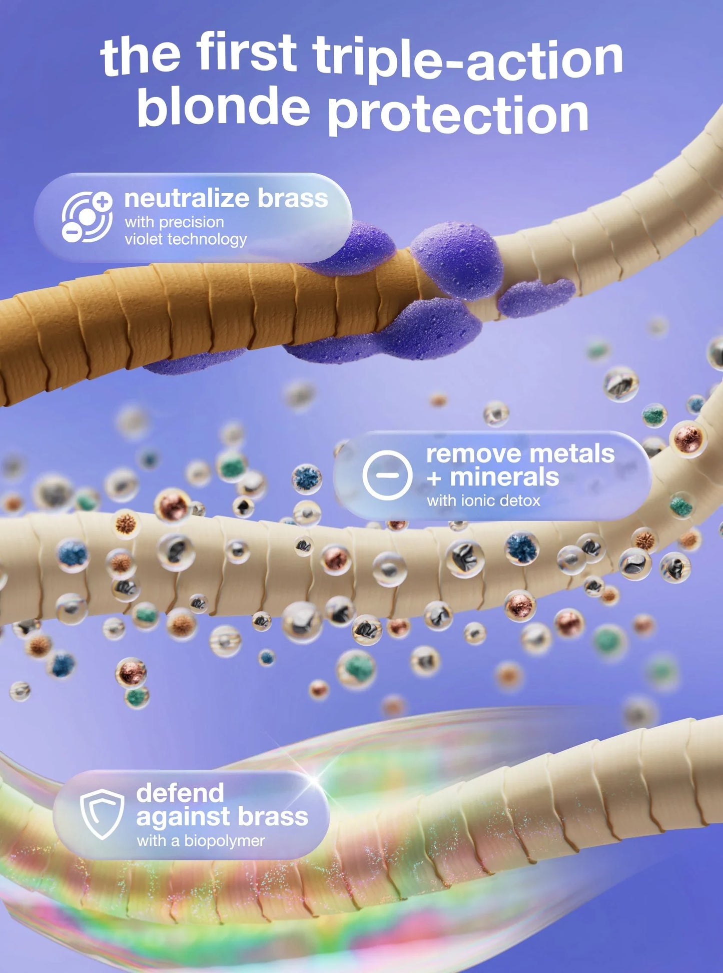 K18 TripleBright oxidation defense purple shampoo - K18Hair - Shampoo - Default Title - Wylde Grey