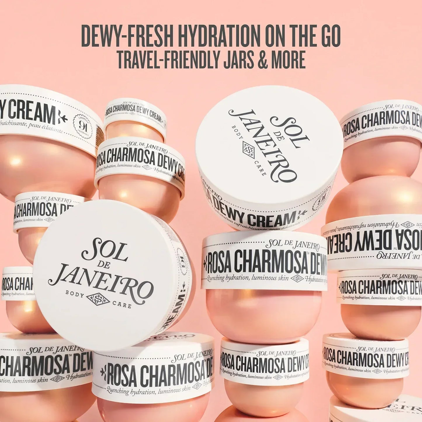 Rosa Charmosa™ Dewy Cream - Sol de Janeiro - Body Cream - 240ml - Wylde Grey