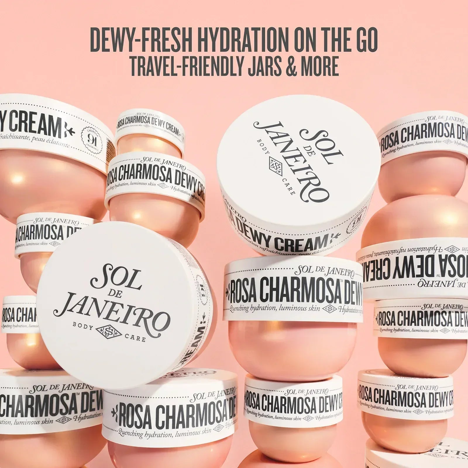 Rosa Charmosa™ Dewy Cream - Sol de Janeiro - Body Cream - 240ml - Wylde Grey