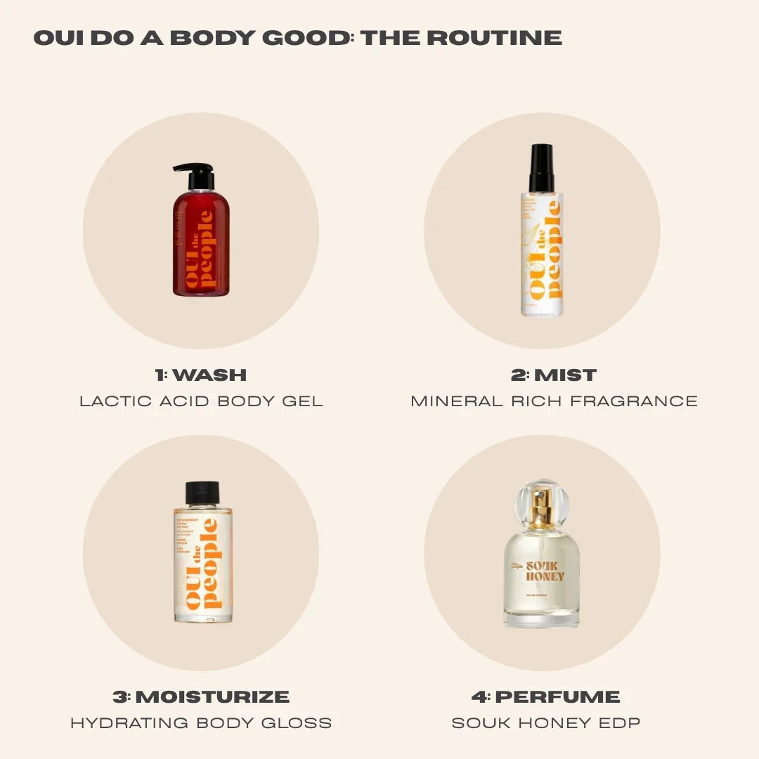 Hydrating Body Gloss Routine | OUI the People
