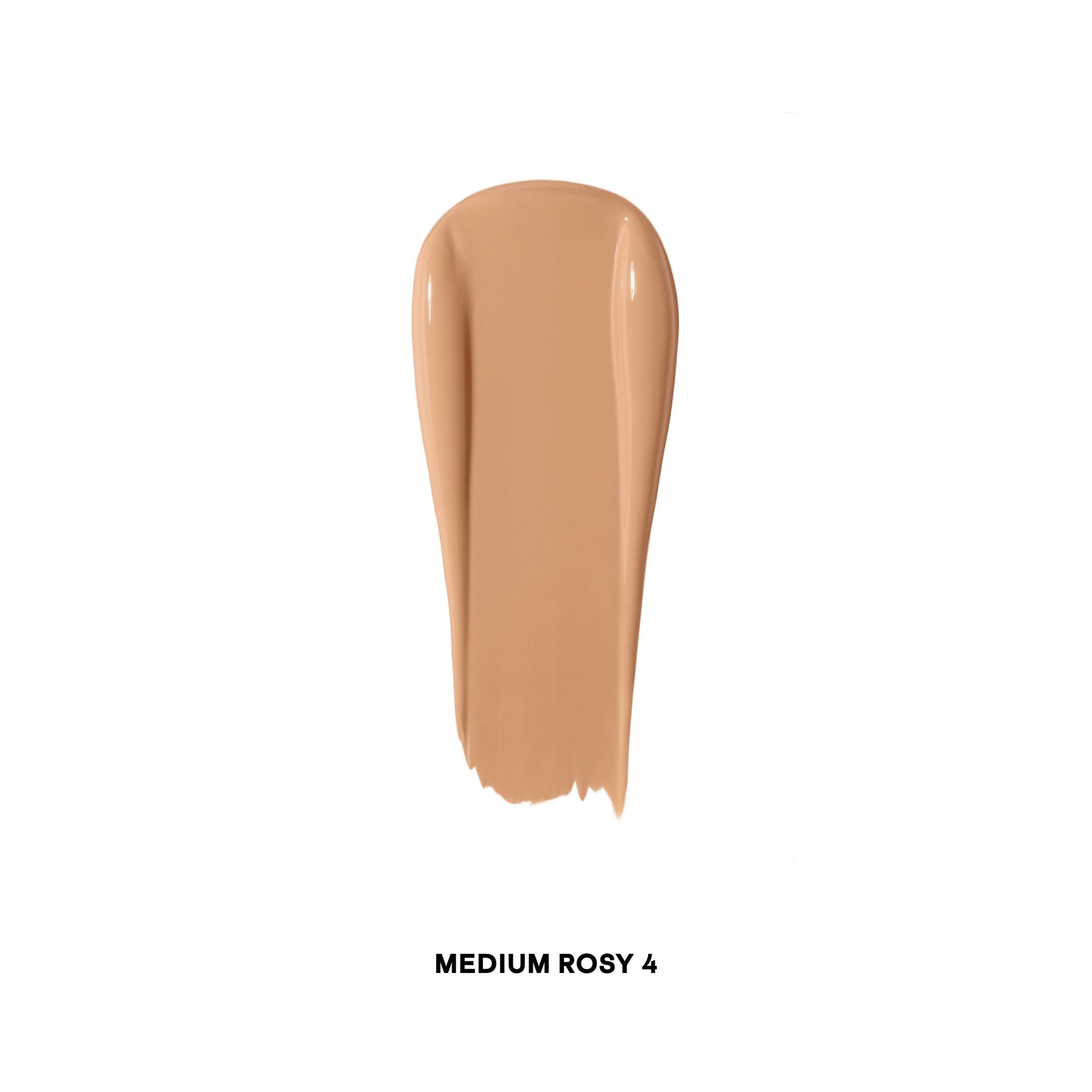 Creamy concealer swatch in medium rosy tone with a smooth, dewy finish.