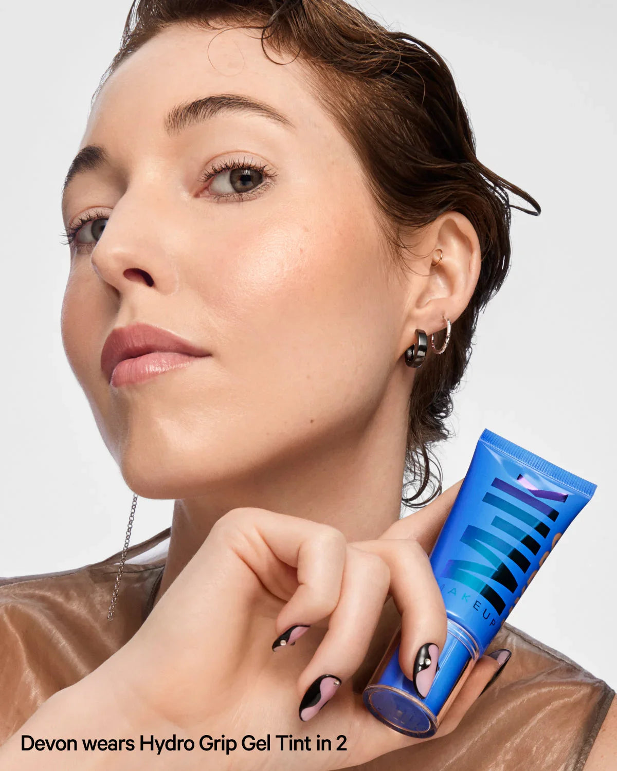 MILK Makeup Hydro Grip Hydrating Gel Skin Tint - Milk Makeup - Foundation - 1 - Very fair with neutral to cool undertones - Wylde Grey