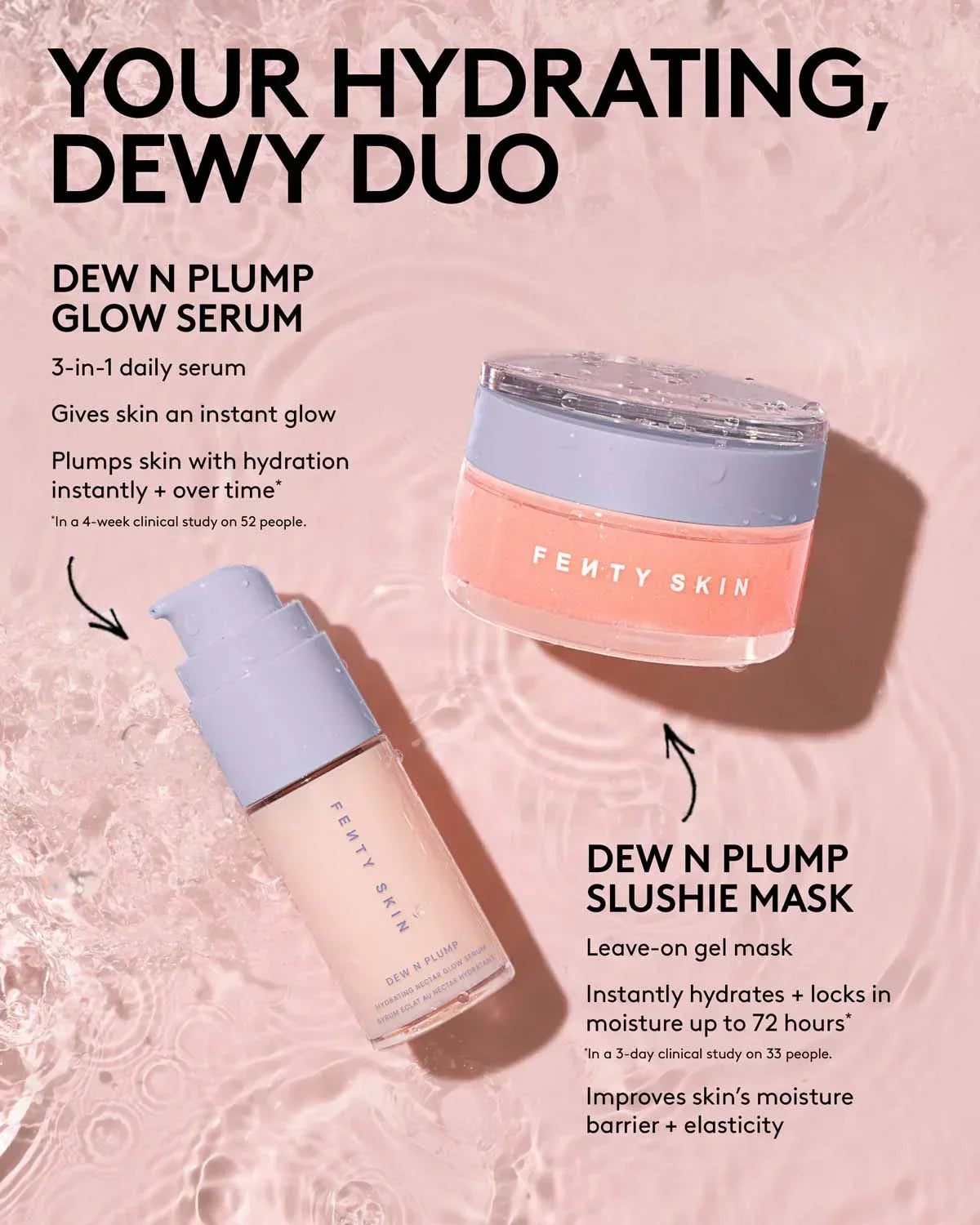 Dew N Plump Intense Hydration Slushie Overnight Face Mask - Fenty Skin - Skin Care Masks & Peels - Default Title - Wylde Grey