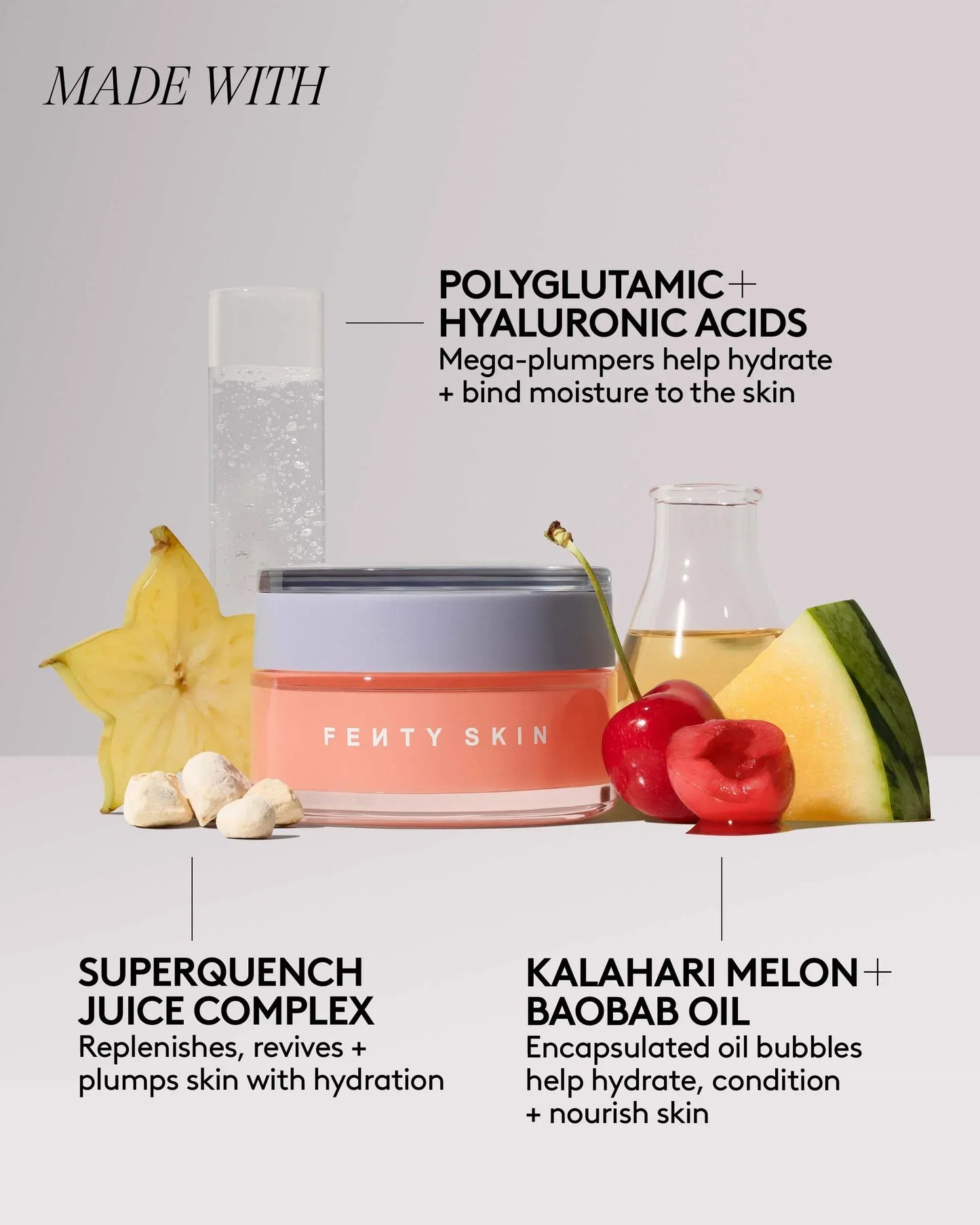 Dew N Plump Intense Hydration Slushie Overnight Face Mask - Fenty Skin - Skin Care Masks & Peels - Default Title - Wylde Grey