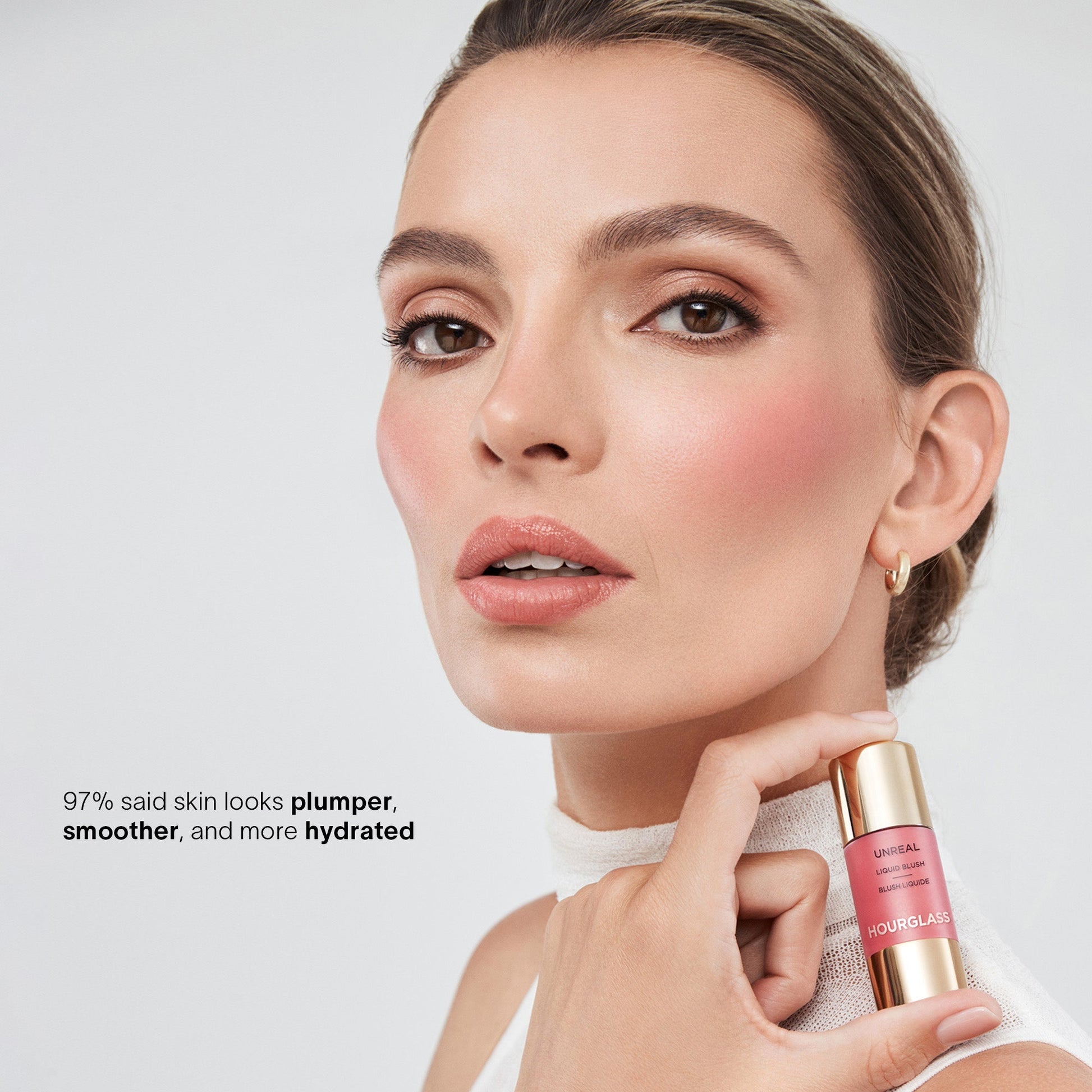 Hourglass Unreal Liquid Blush - Hourglass Cosmetics - Moment - Warm Peach Beige - Wylde Grey