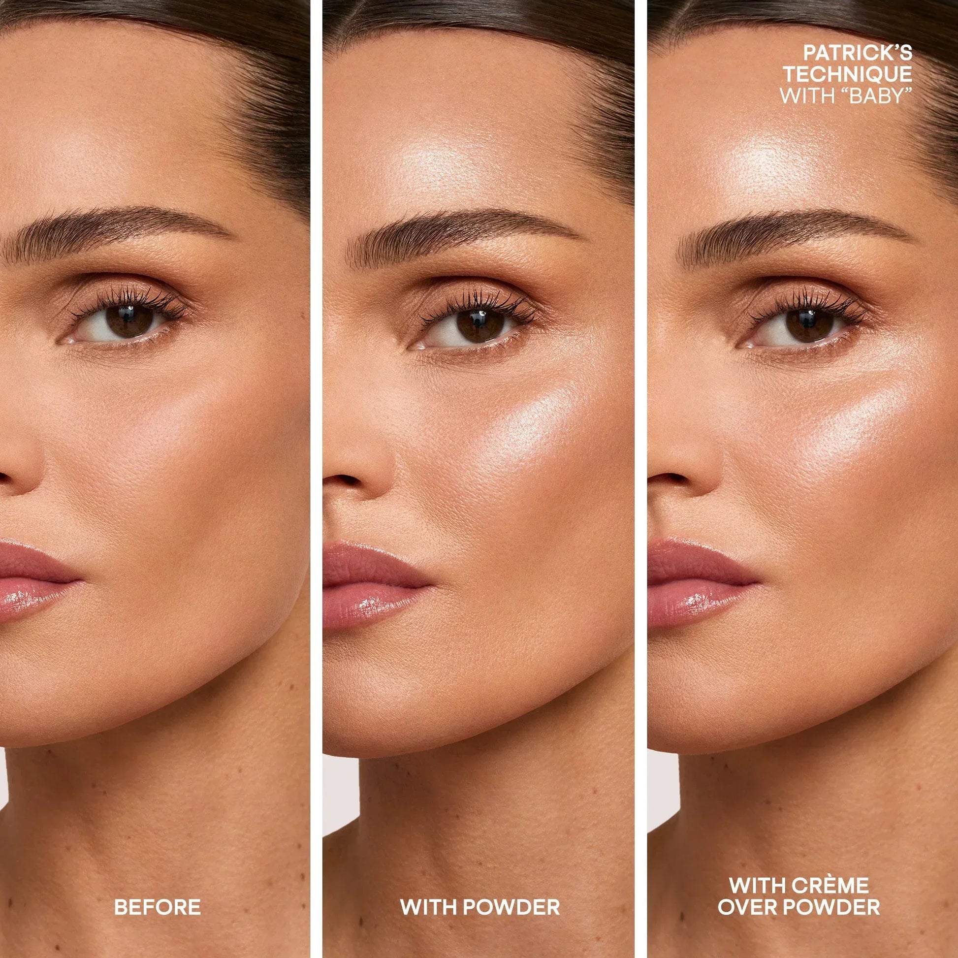 Patrick Ta Major Glow Crème & Powder Light Reflecting Translucent Highlighter Duo - Patrick Ta - Face Makeup - Baby - Wylde Grey