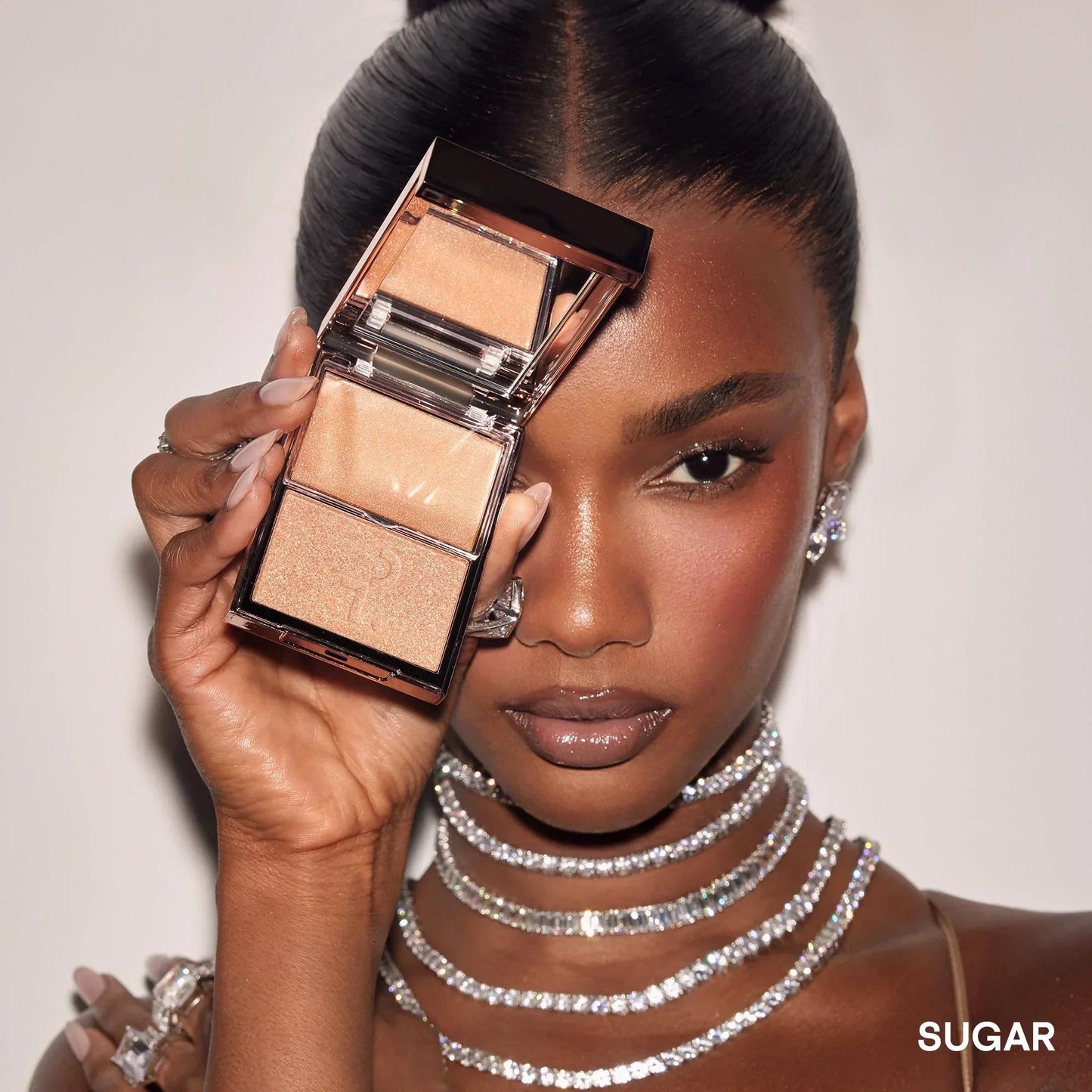 #color_Major Glow Crème & Powder Light Reflecting Translucent Highlighter Duo (Sugar)