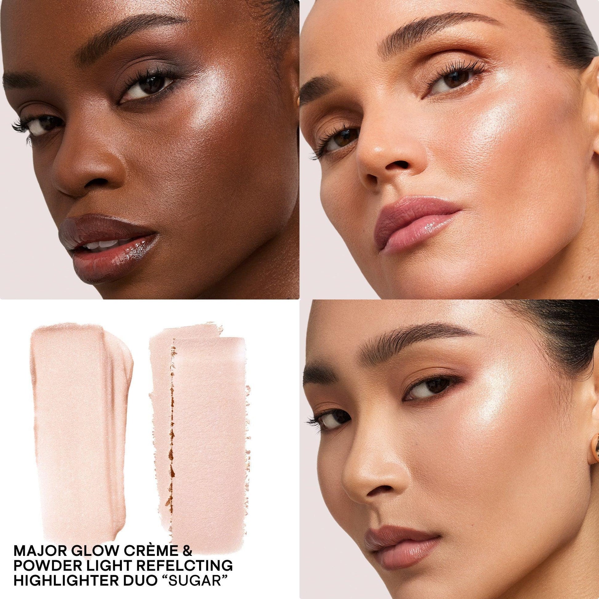 #color_Major Glow Crème & Powder Light Reflecting Translucent Highlighter Duo (Sugar)
