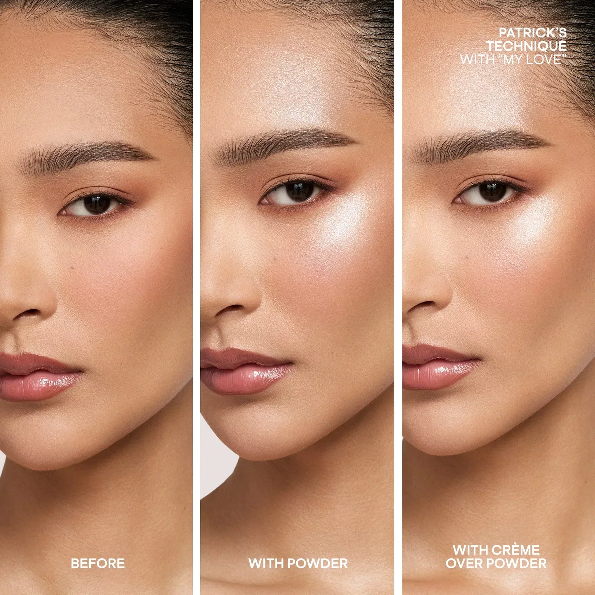 Patrick Ta Major Glow Crème & Powder Light Reflecting Translucent Highlighter Duo - Patrick Ta - Face Makeup - Baby - Wylde Grey