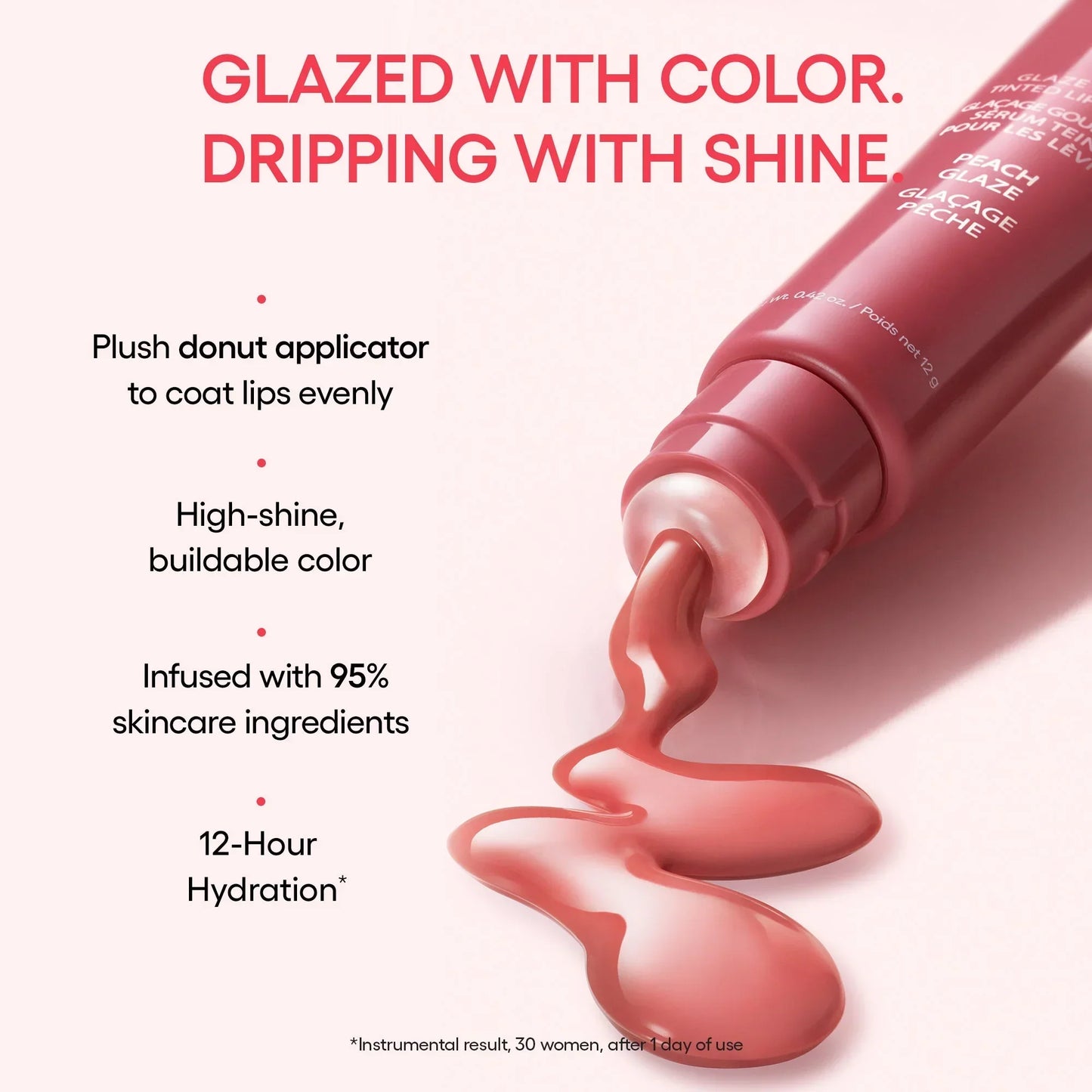 Glaze Craze Tinted Lip Serum MAPLE GLAZE;;color::MAPLE GLAZE (ROSY MAPLE)