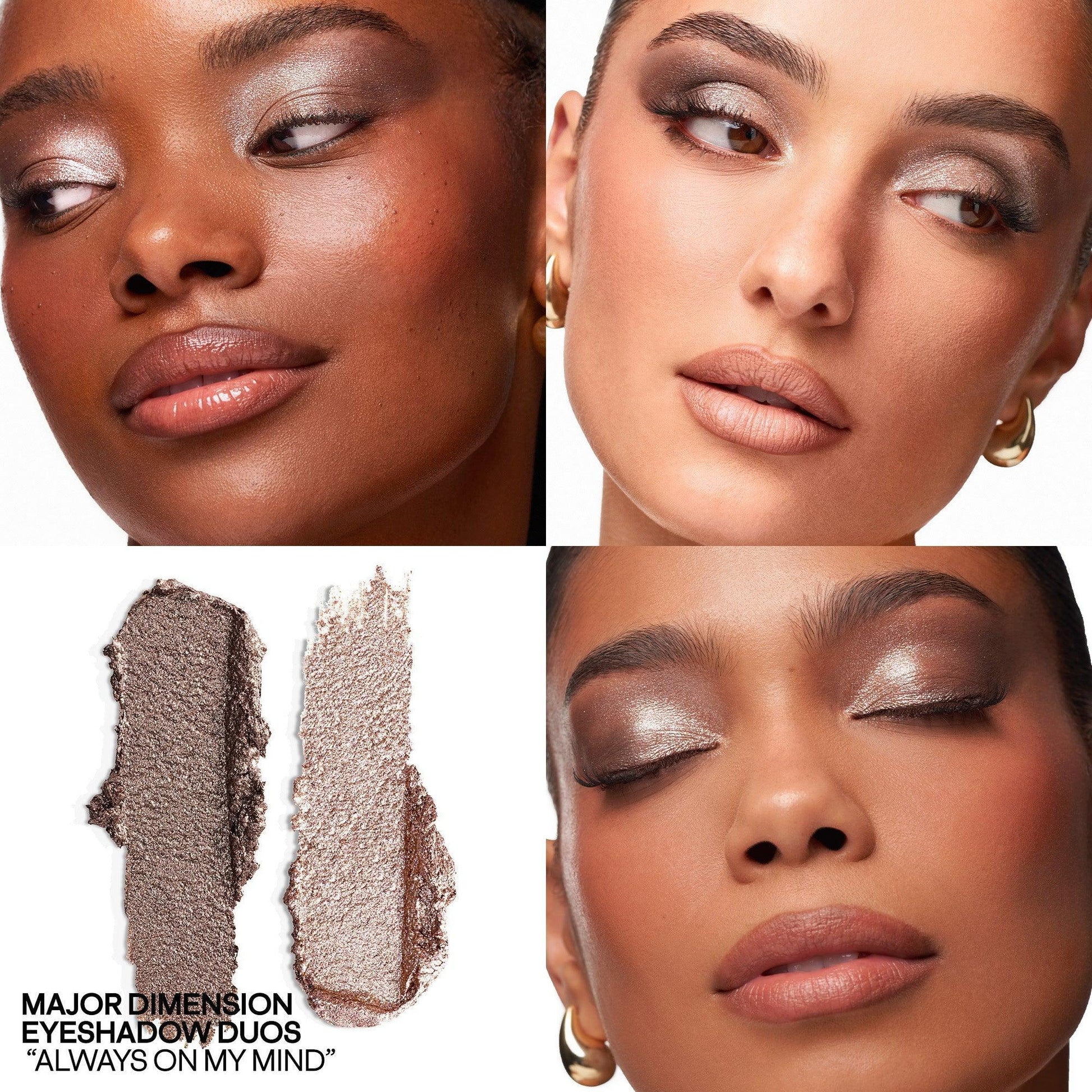 Patrick Ta Major Dimension Eye Illusion Eyeshadow Duo - Patrick Ta Beauty - Eye Shadow - In Your Dreams - Wylde Grey