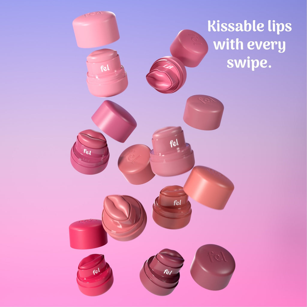 Kissylips Cushy Shine Lip and Cheek Balm™ "I'm Yours" (rose nude)