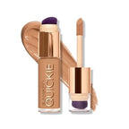 Urban Decay Quickie 24HR Full Coverage Waterproof Concealer, Natural Matte Finish, Hydrating Vitamin E, Dual-ended Buffing Brush & Multi-use Applicator, Noncomedogenic, Vegan, Cruelty-free - 0.5 fl oz|B0BK22JTST