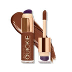 Urban Decay Quickie 24HR Full Coverage Waterproof Concealer, Natural Matte Finish, Hydrating Vitamin E, Dual-ended Buffing Brush & Multi-use Applicator, Noncomedogenic, Vegan, Cruelty-free - 0.5 fl oz|B0BK22JTST