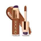 Urban Decay Quickie 24HR Full Coverage Waterproof Concealer, Natural Matte Finish, Hydrating Vitamin E, Dual-ended Buffing Brush & Multi-use Applicator, Noncomedogenic, Vegan, Cruelty-free - 0.5 fl oz|B0BK22JTST