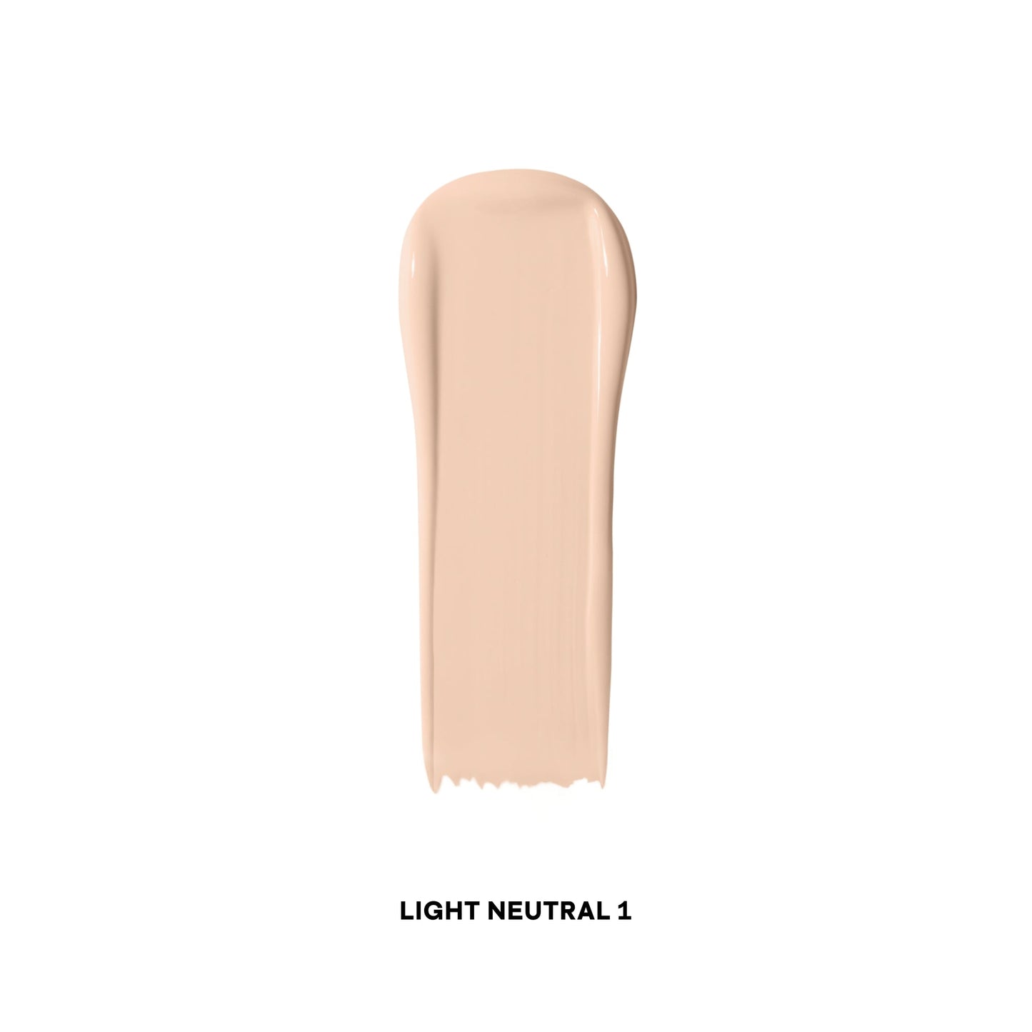 Light Neutral 1 concealer swatch with creamy texture and natural finish