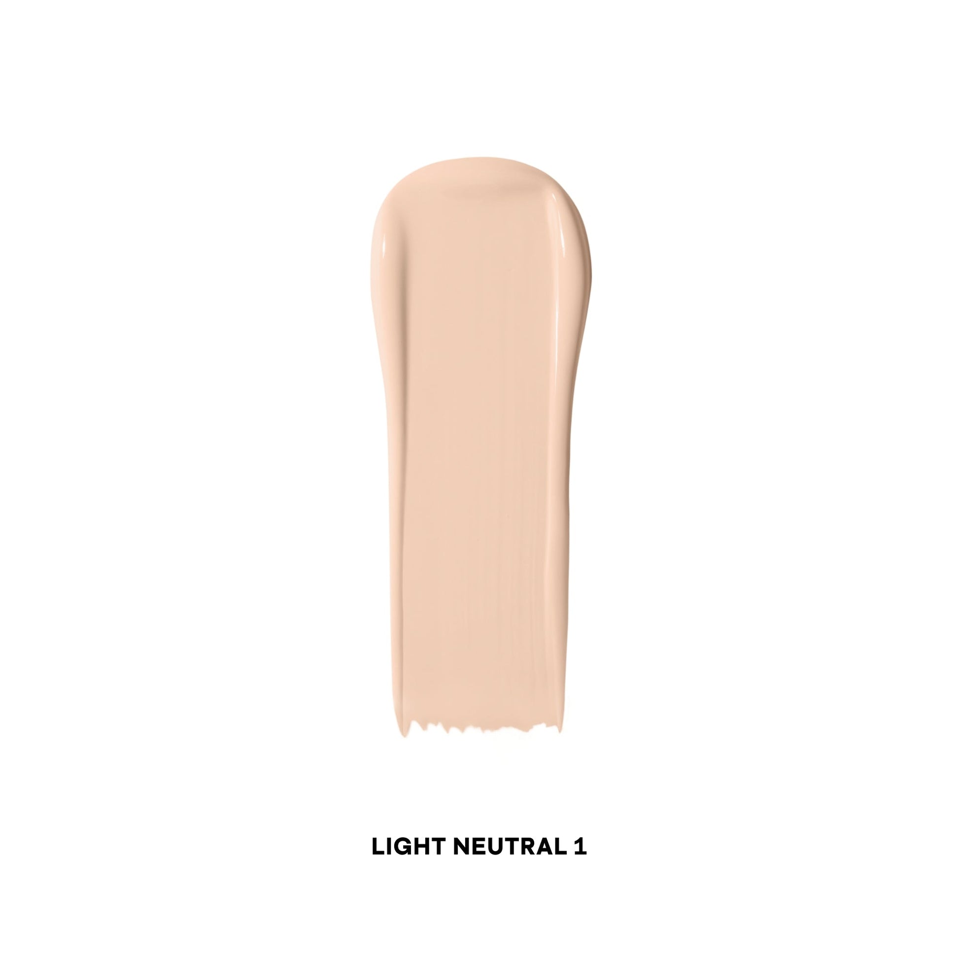 Light Neutral 1 concealer swatch with creamy texture and natural finish