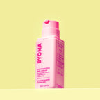 BYOMA Moisturizing Gel-Cream in a pink bottle.