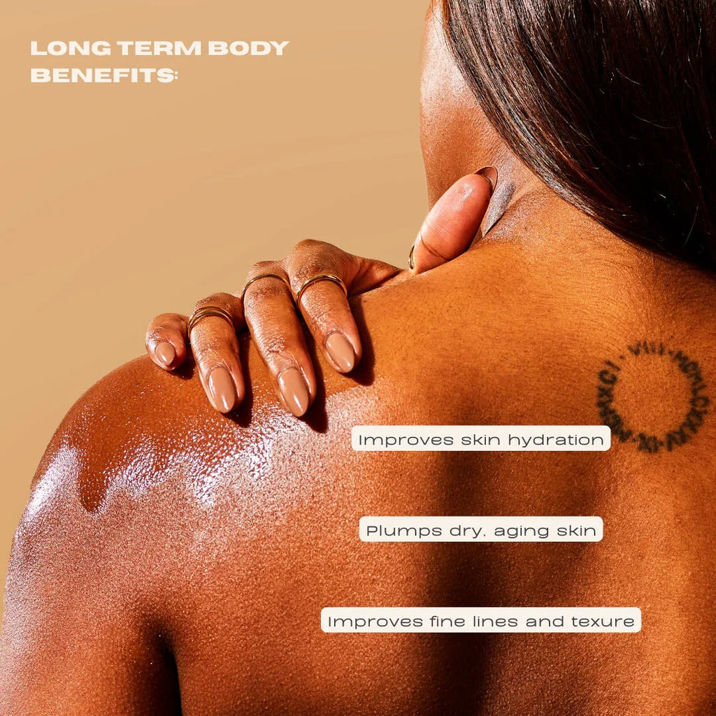 Hydrating Body Gloss Long Term Benefits | OUI the People