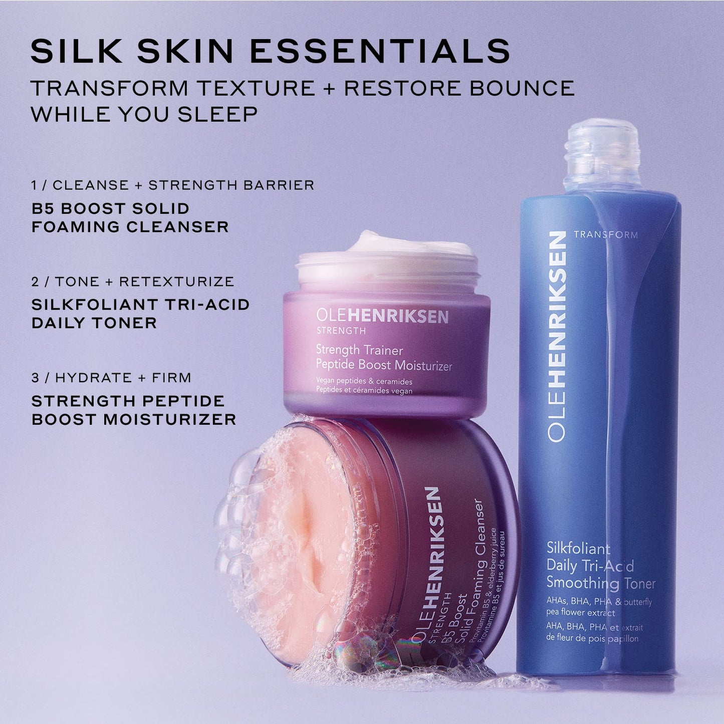Ole Henriksen B5 Boost Hydrating Solid Foaming Gentle Cleanser