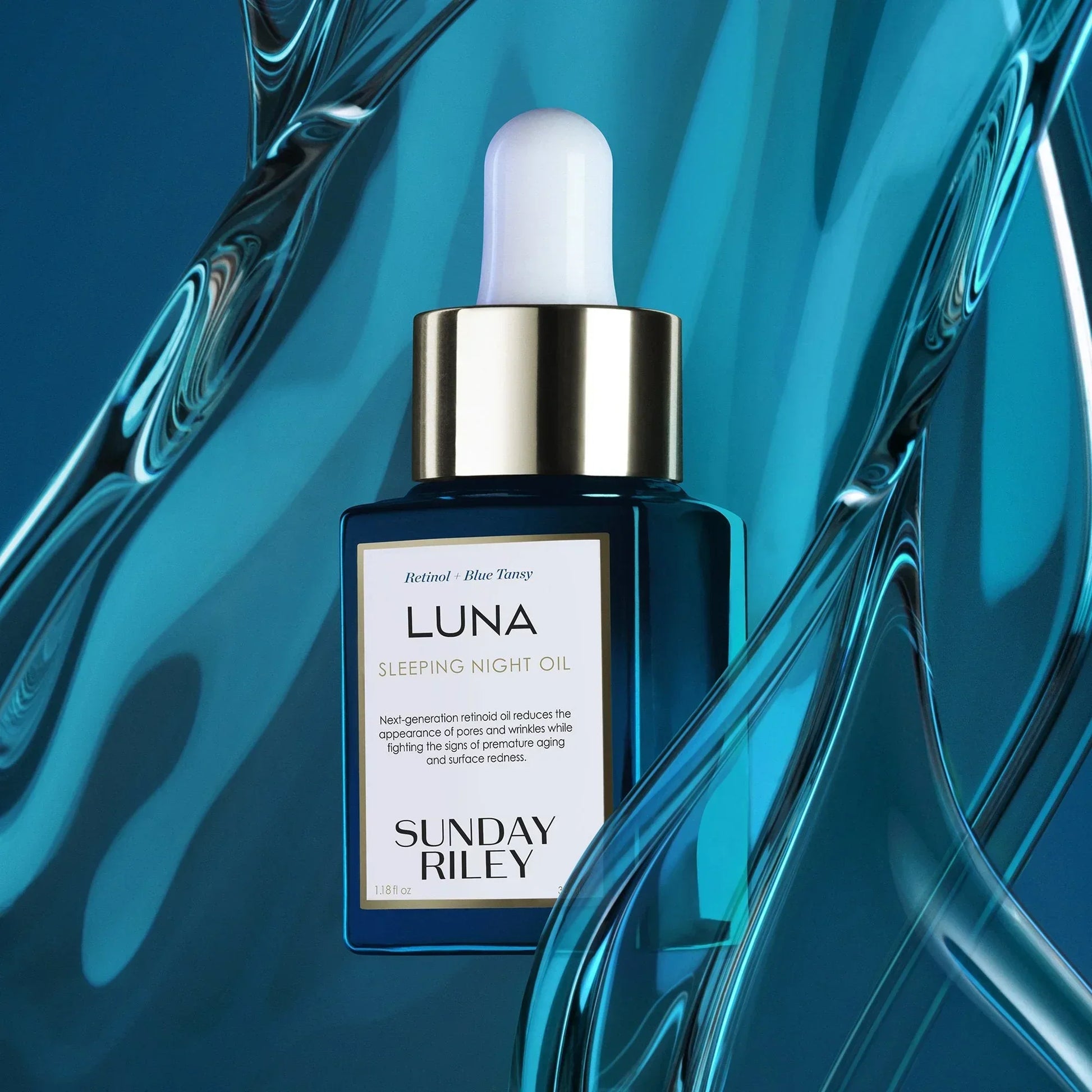 Sunday Riley Luna Sleeping Night Oil - Sunday Riley - OIL - 1.18 fl oz/35 ml - Wylde Grey