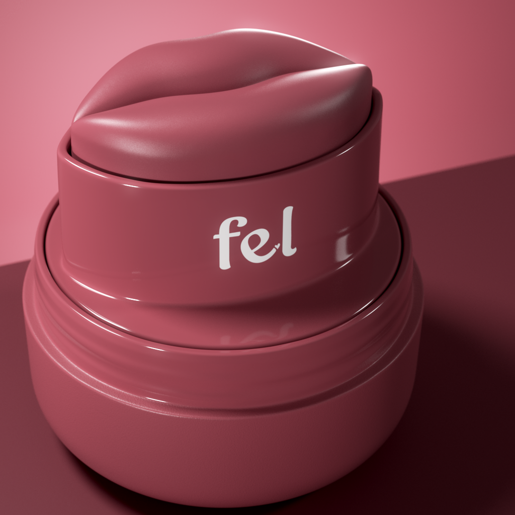 Kissylips Cushy Shine Lip and Cheek Balm™ "I'm Yours" (rose nude)