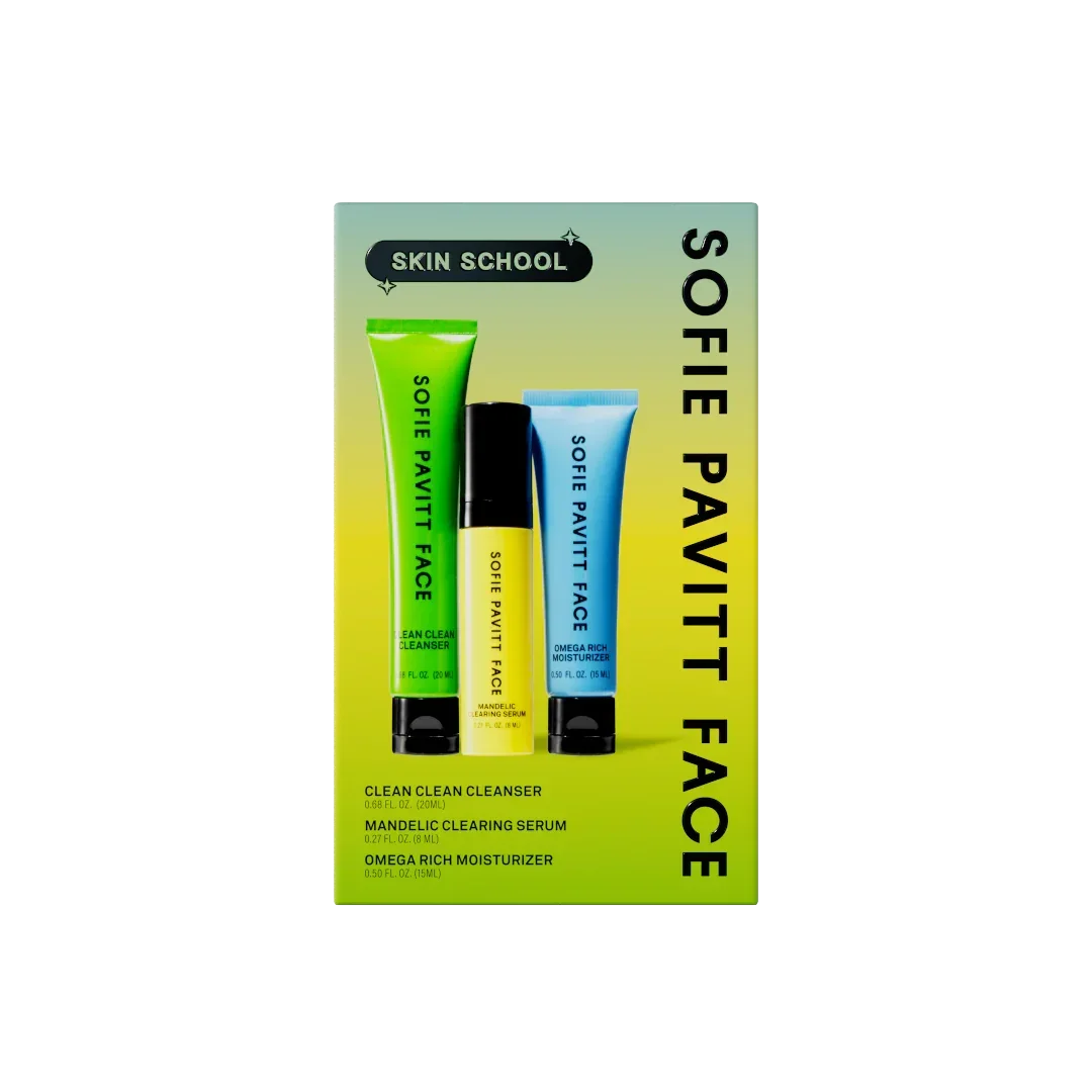 Sofie Pavitt Skin School Trial Set: The System Minis - Sofie Pavitt Face - Cleanser - Default Title - Wylde Grey