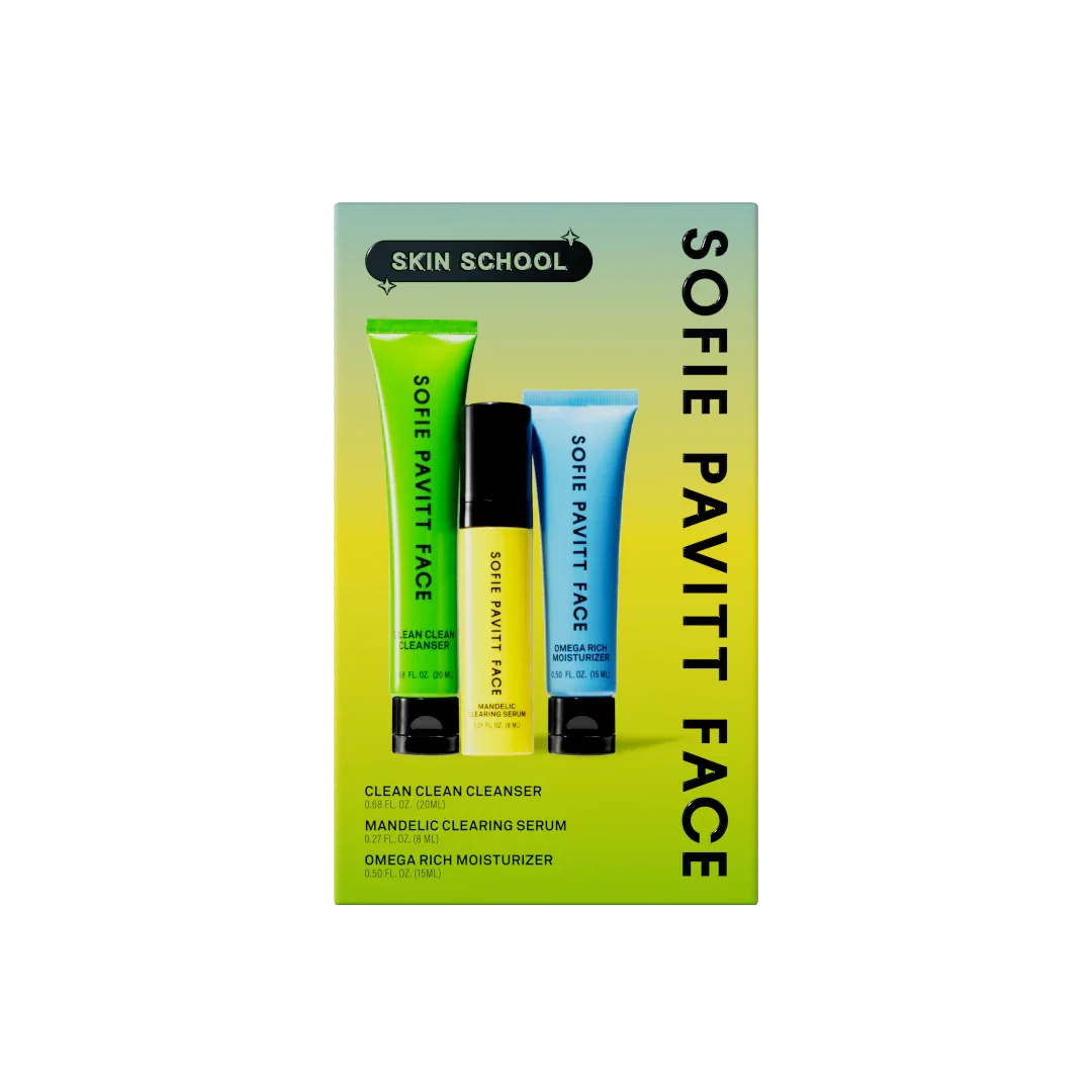 Sofie Pavitt Skin School Trial Set: The System Minis - Sofie Pavitt Face - Cleanser - Default Title - Wylde Grey