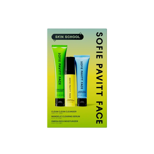 Sofie Pavitt Skin School Trial Set: The System Minis - Sofie Pavitt Face - Cleanser - Default Title - Wylde Grey