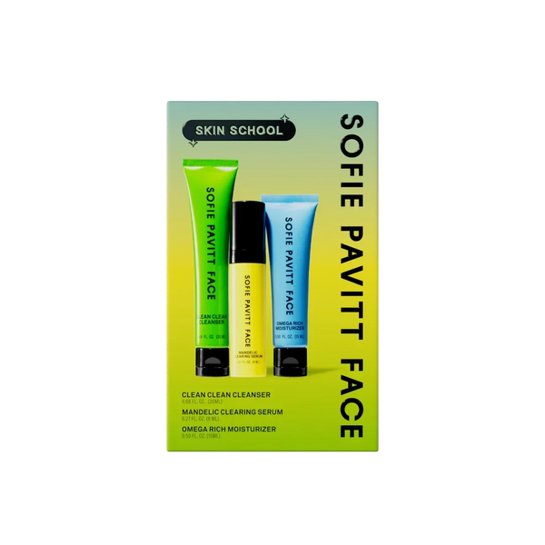 Sofie Pavitt Skin School Trial Set: The System Minis - Sofie Pavitt Face - Cleanser - Default Title - Wylde Grey