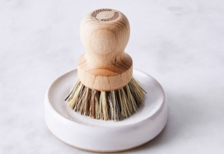 Scrub Brush and Holder