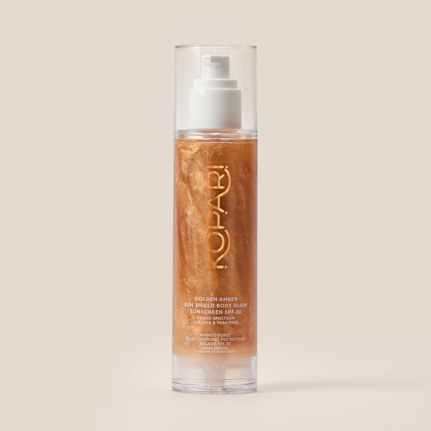 Kopari Golden Amber Sun Shield Body Glow Sunscreen SPF 30