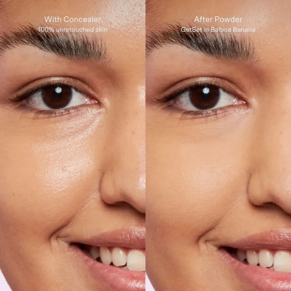 Tower 28 Getset Blur + Set Pressed Powder - Tower 28 Beauty - Setting Powder - Palisades Pink - Wylde Grey