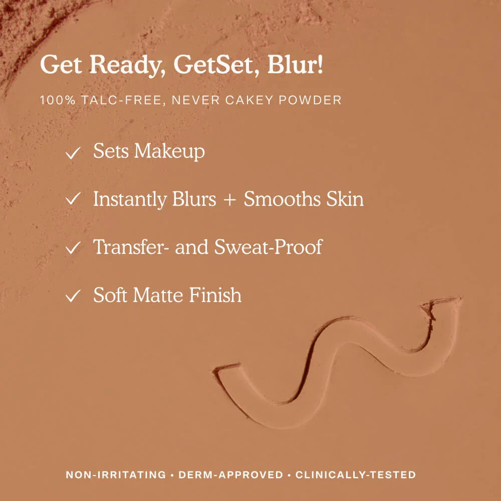 Tower 28 Getset Blur + Set Pressed Powder - Tower 28 Beauty - Setting Powder - Palisades Pink - Wylde Grey
