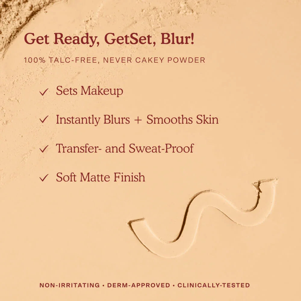 Tower 28 Getset Blur + Set Pressed Powder - Tower 28 Beauty - Setting Powder - Palisades Pink - Wylde Grey