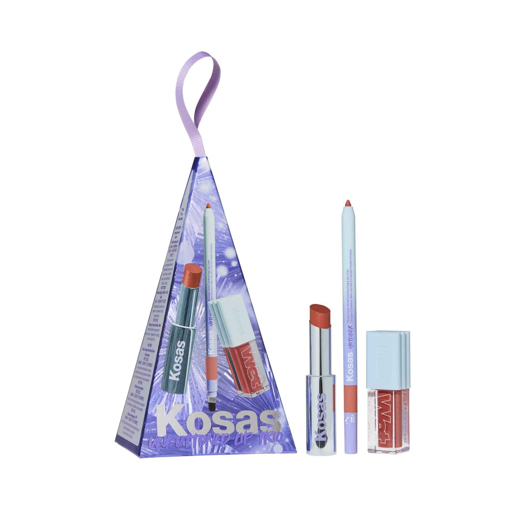 Kosas Unbuttoned Lip Trio