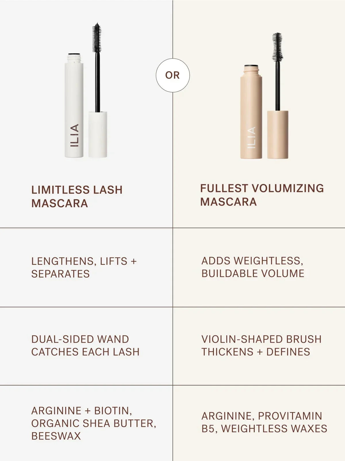 Ilia Limitless Lash Mascara - ILIA Beauty - Limitless Lash Mascara - After Midnight / Full - Wylde Grey