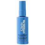 Chris McMillan Glassy Smooth Blowdry Spray in sleek blue bottle, 1.7 fl oz, luxe haircare